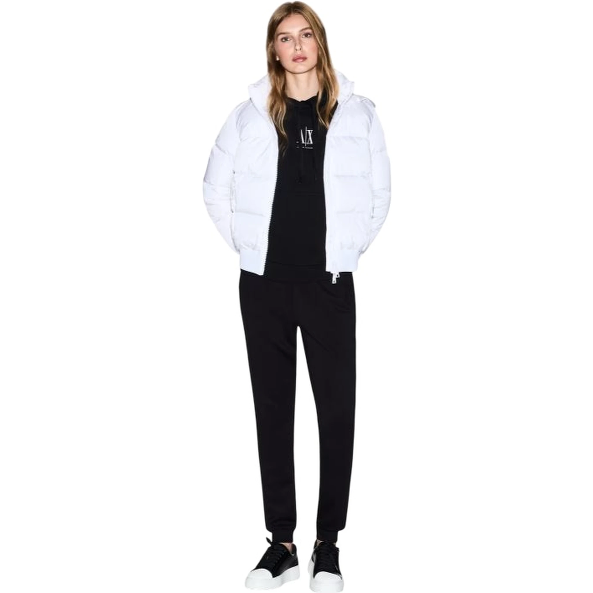 ARMANI EXCHANGE Coats White