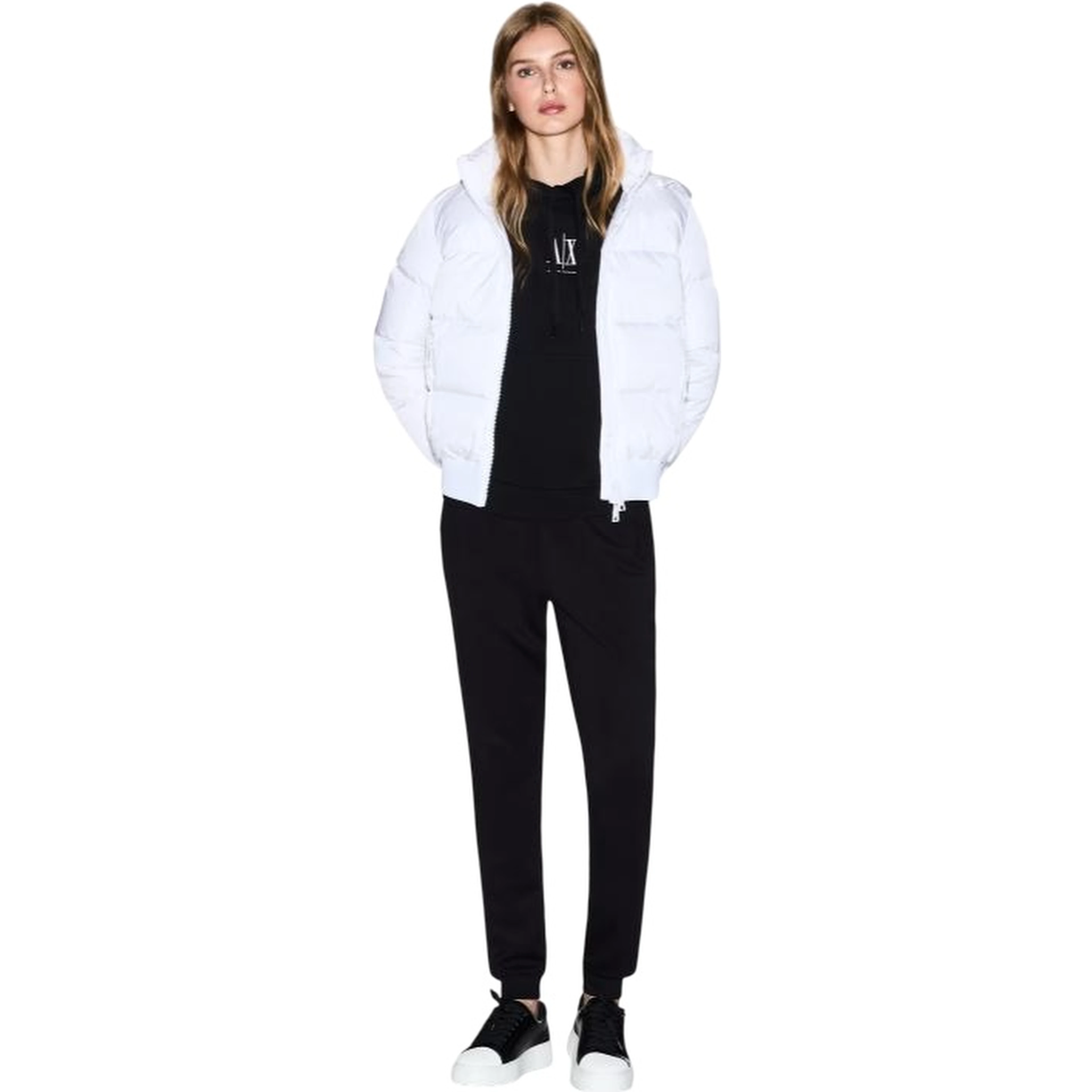 ARMANI EXCHANGE Coats White