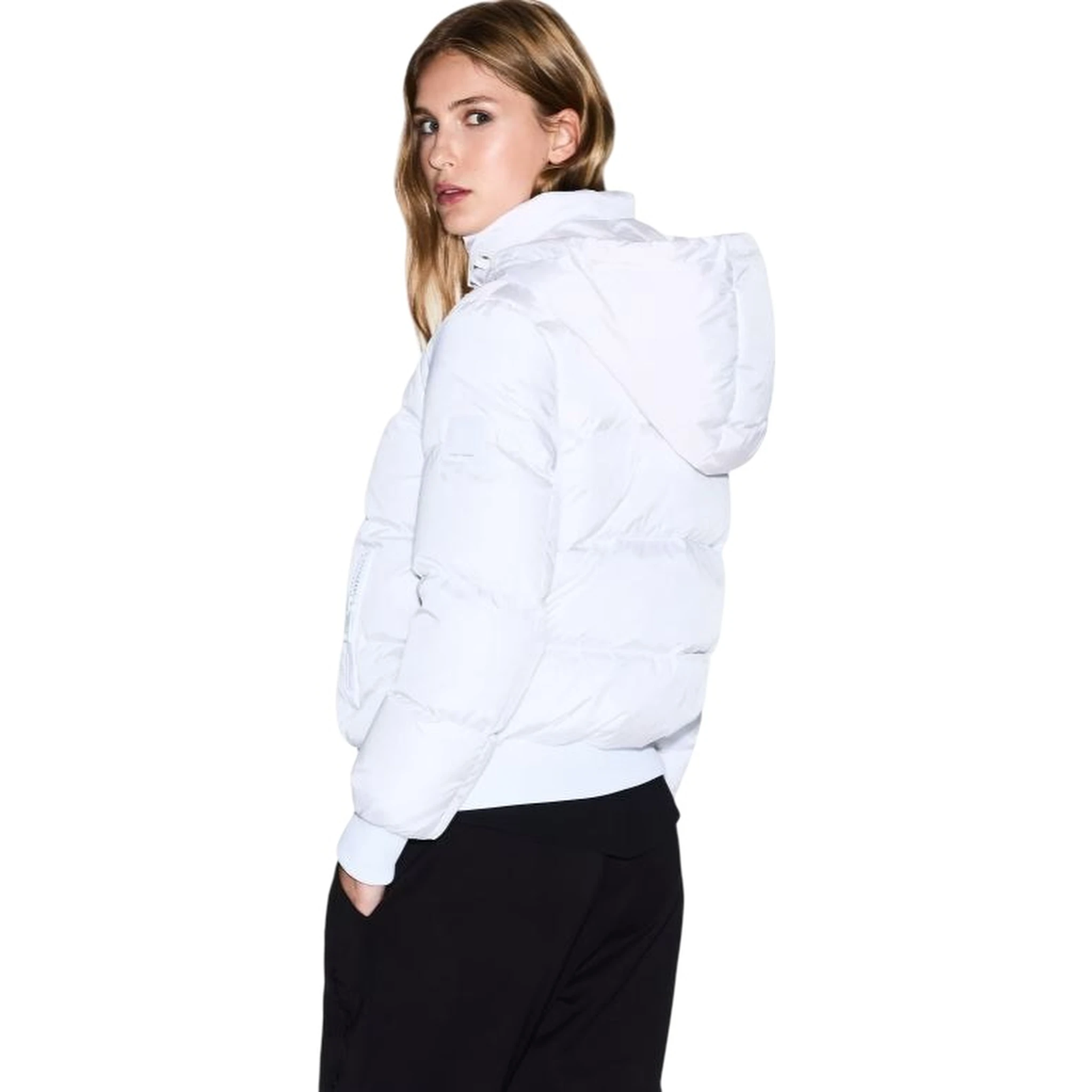 ARMANI EXCHANGE Coats White