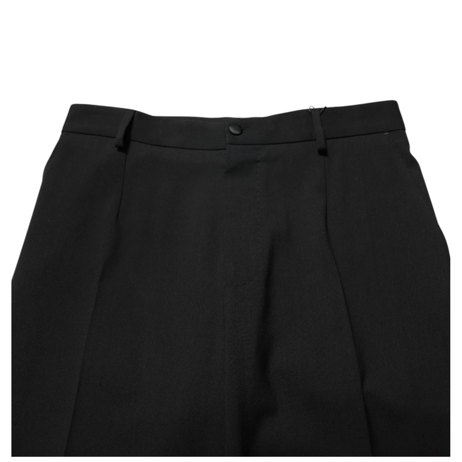 Black Wool Formal Dress Men Trouser Pants