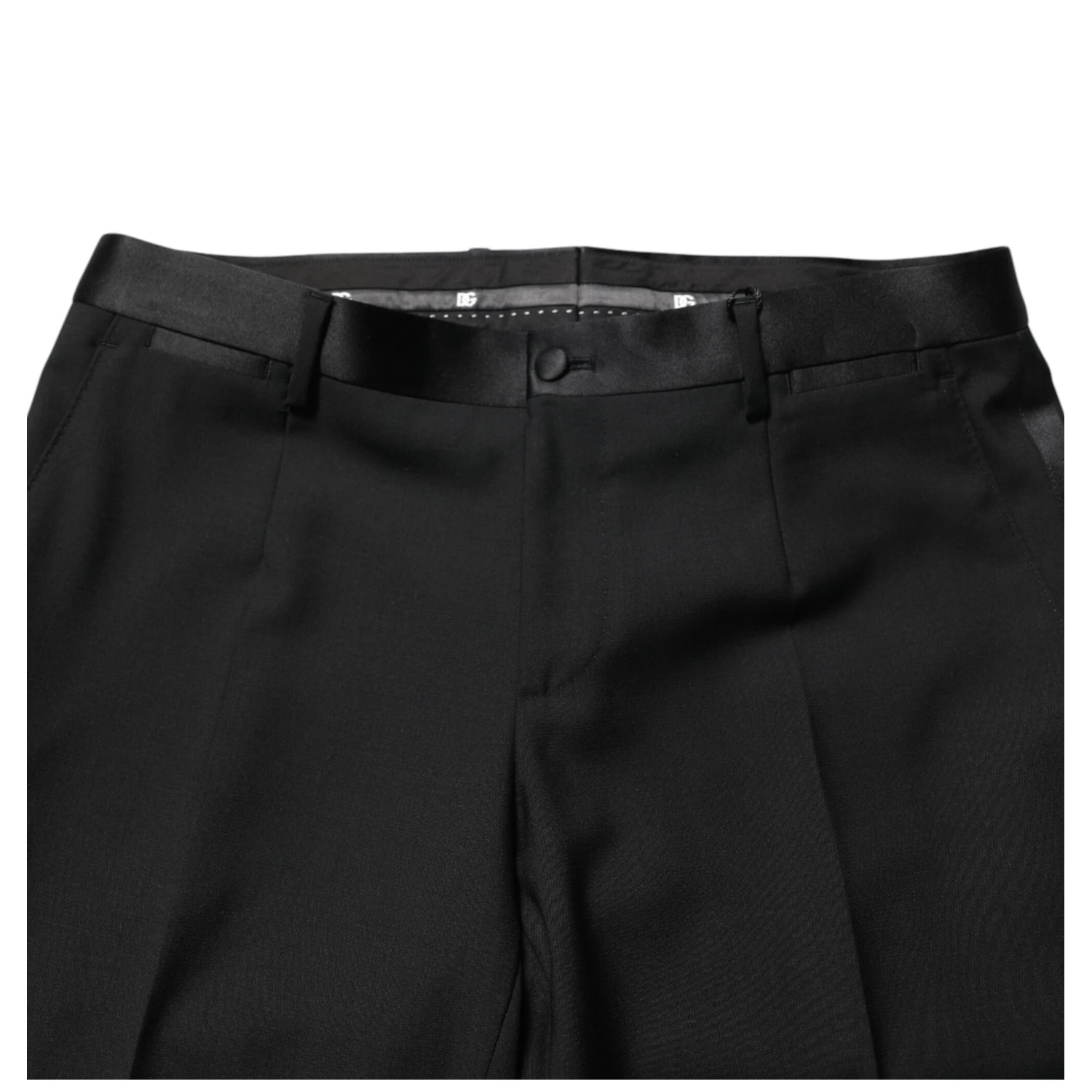 Black Wool Formal Dress Men Trouser Pants