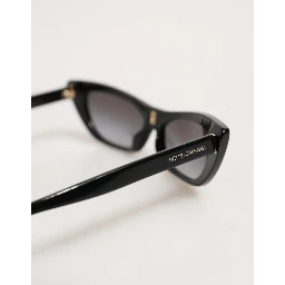 Black Re-Edition DNA Cat-Eye Frame Sunglasses