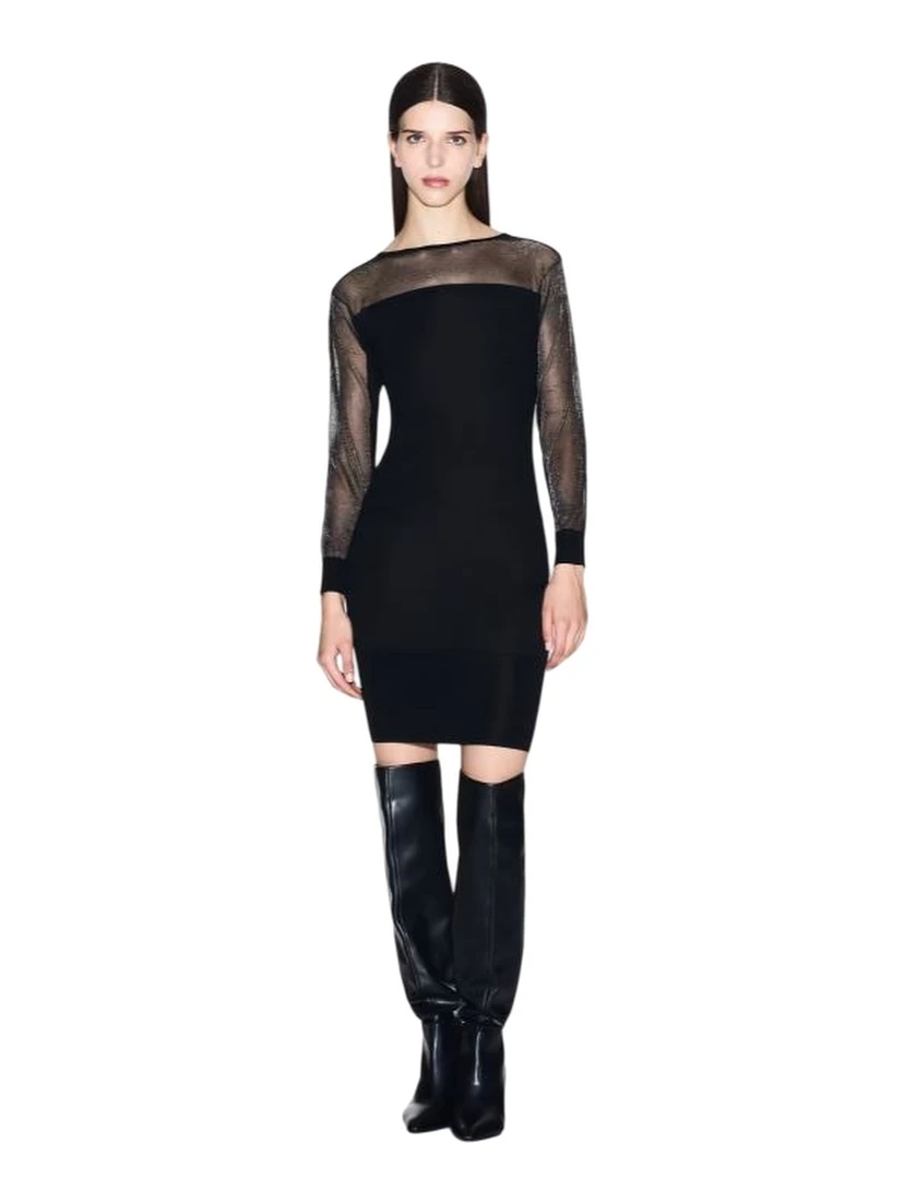 ARMANI EXCHANGE Dresses Black