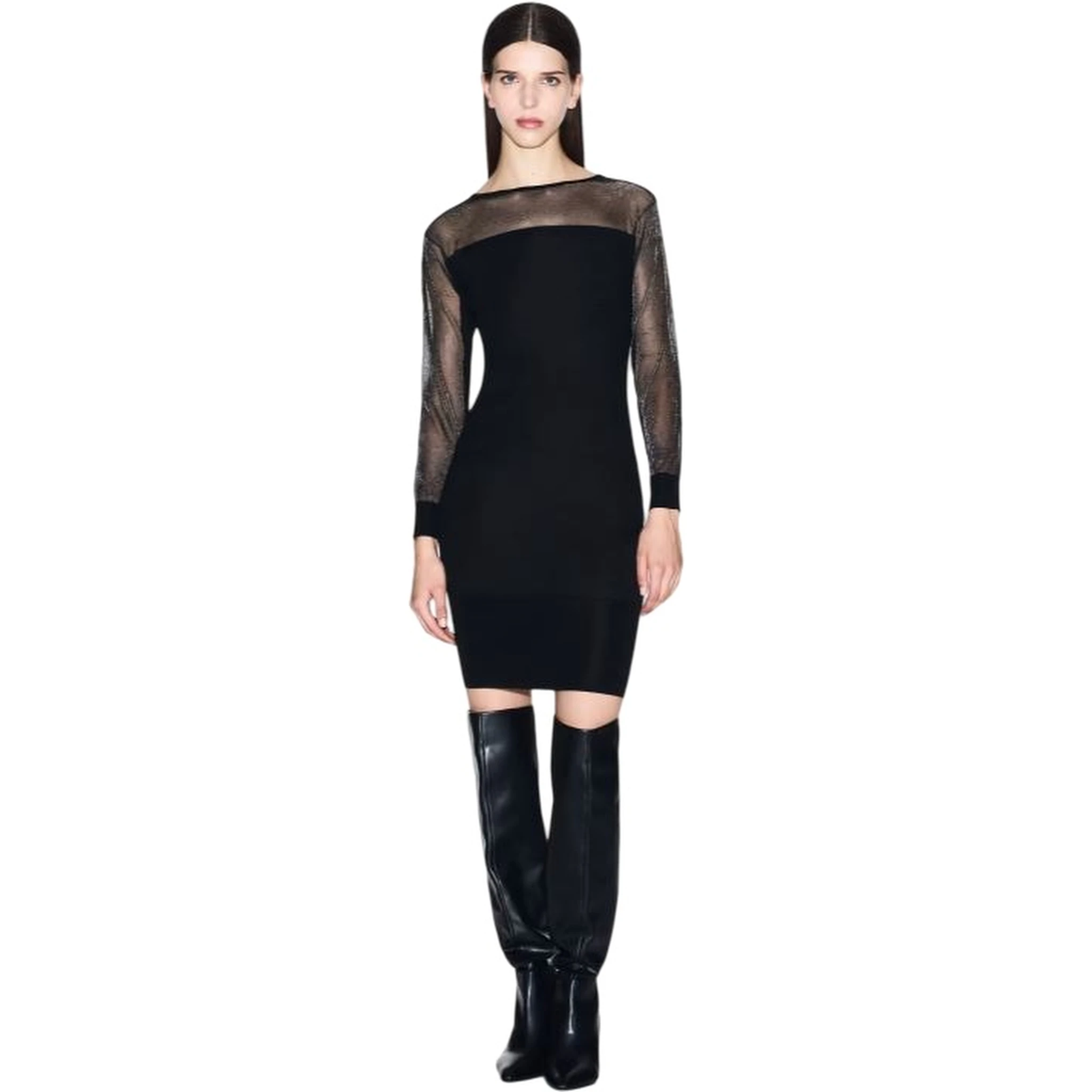 ARMANI EXCHANGE Dresses Black