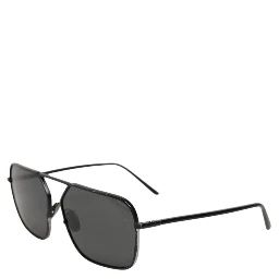 Black Metal Frame Square Lenses Shades Eyewear Sunglasses