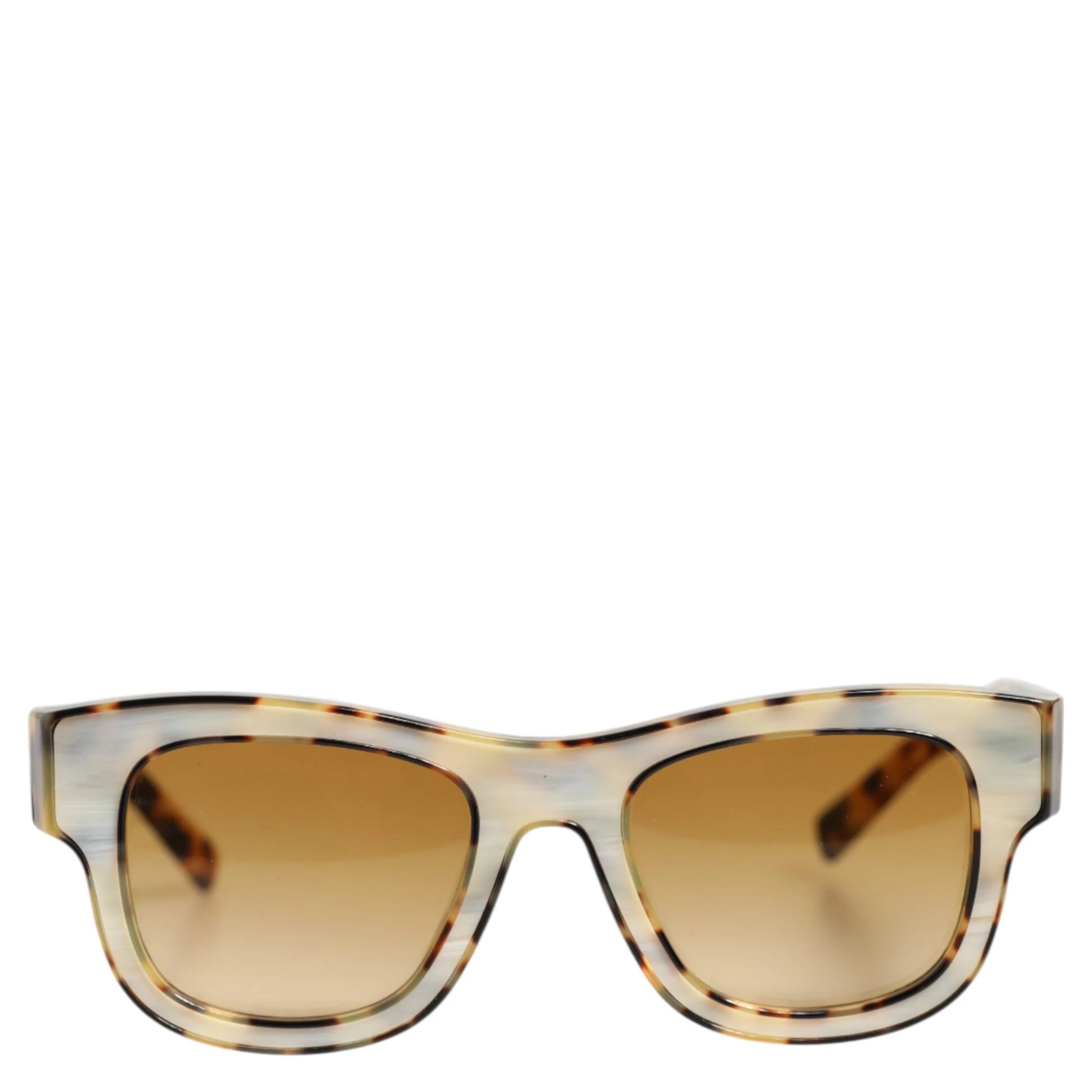 DG4379F White Tortoiseshell Gradient Acetate Shades Sunglasses