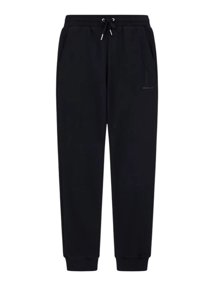 Black Armani Exchange jogger trousers