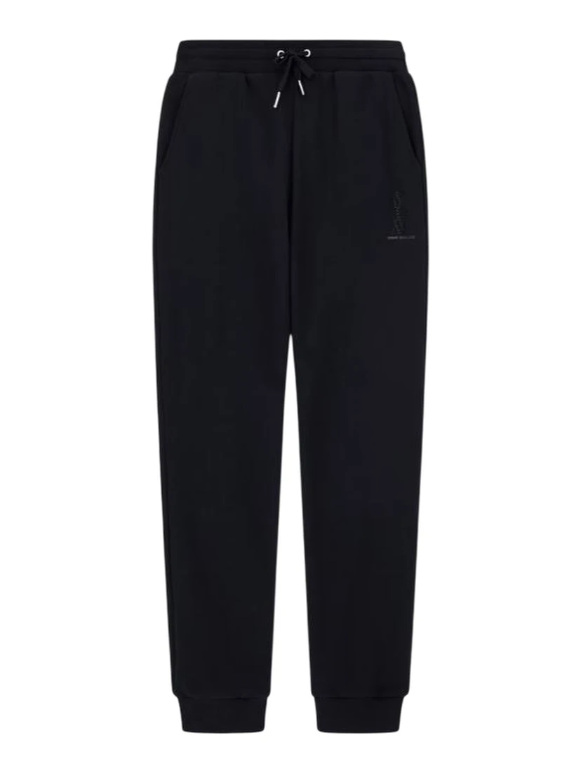 Black Armani Exchange jogger trousers