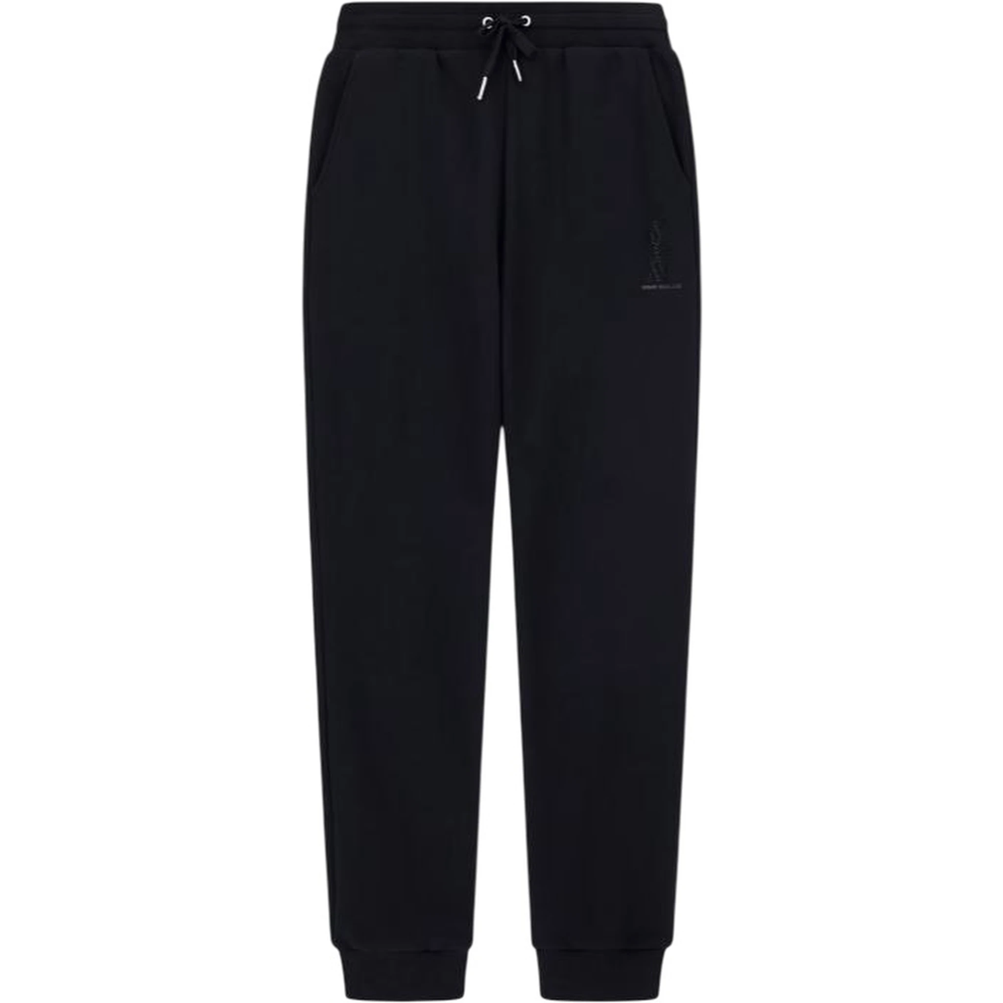 Black Armani Exchange jogger trousers