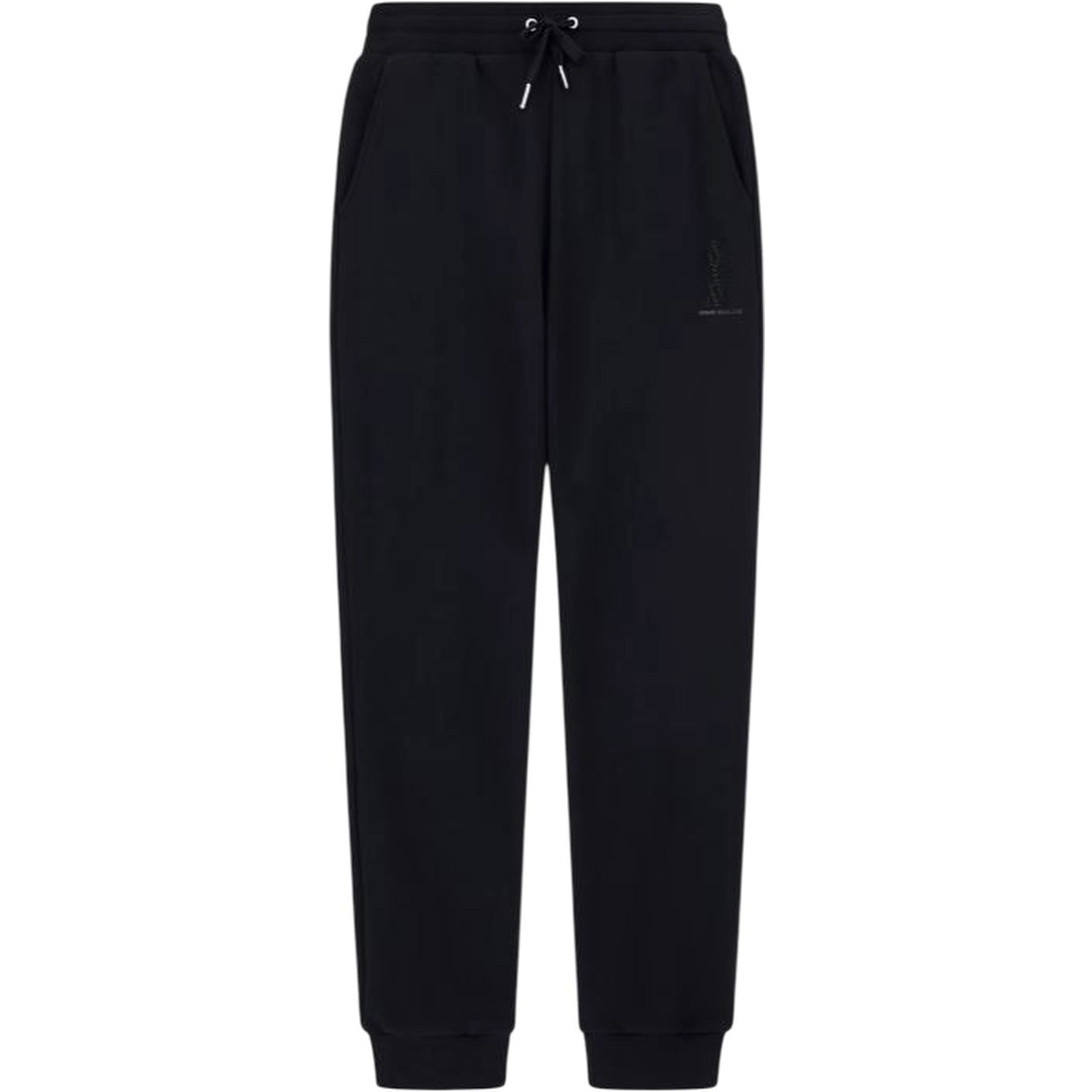 Black Armani Exchange jogger trousers
