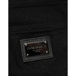 Black Cotton Stretch Slim Fit Men Denim Jeans