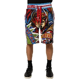 Multicolor Captain Sicily Men Bermuda Shorts
