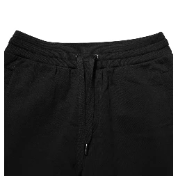 Black DG Logo Cotton Jogger Sweatpants Pants
