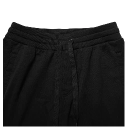 Black DG Logo Cotton Jogger Sweatpants Pants