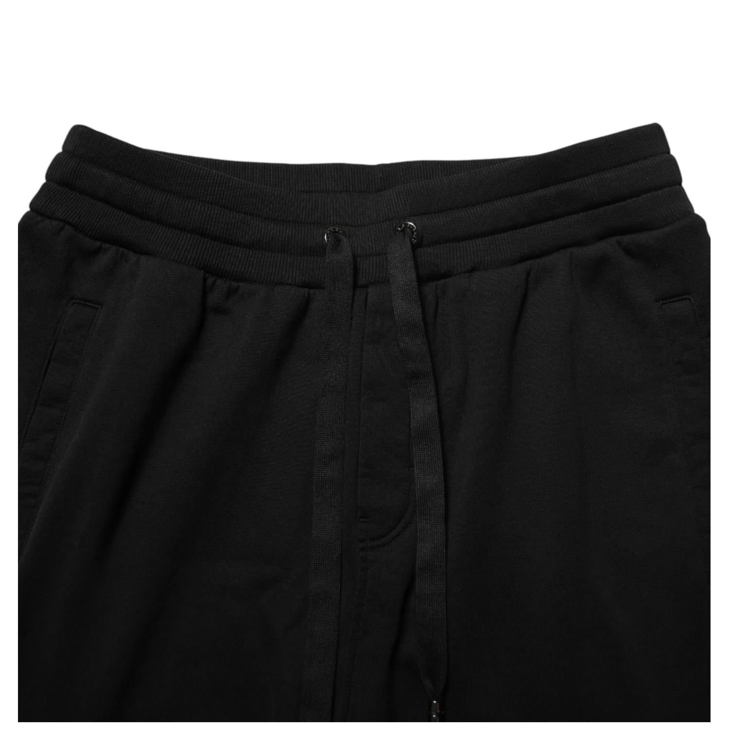 Black DG Logo Cotton Jogger Sweatpants Pants