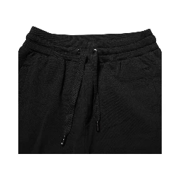 Black DG Logo Cotton Jogger Sweatpants Pants