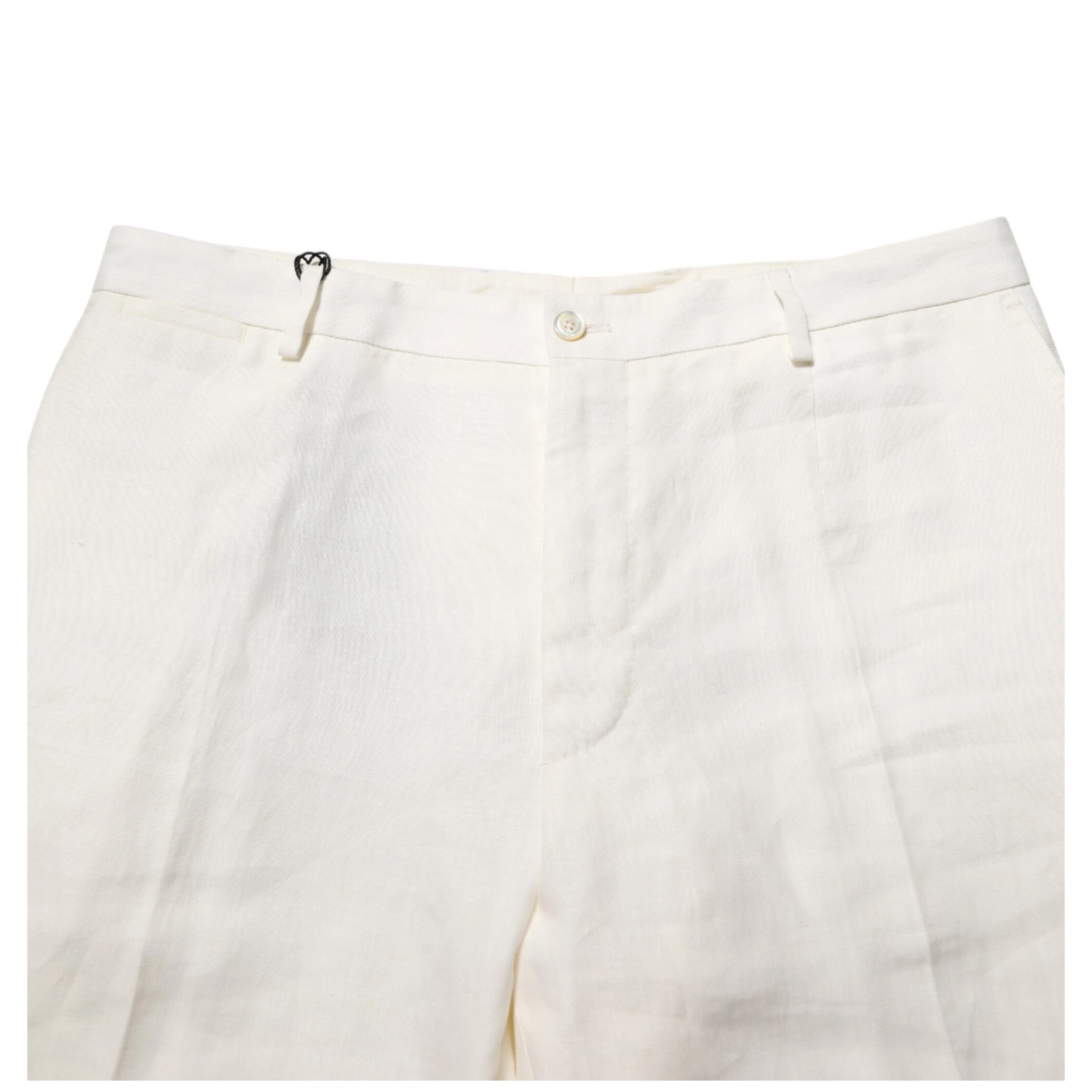White Linen Formal Dress Men Trouser Pants