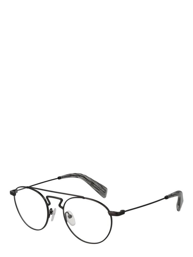 Black Metal Glasses (Frames)