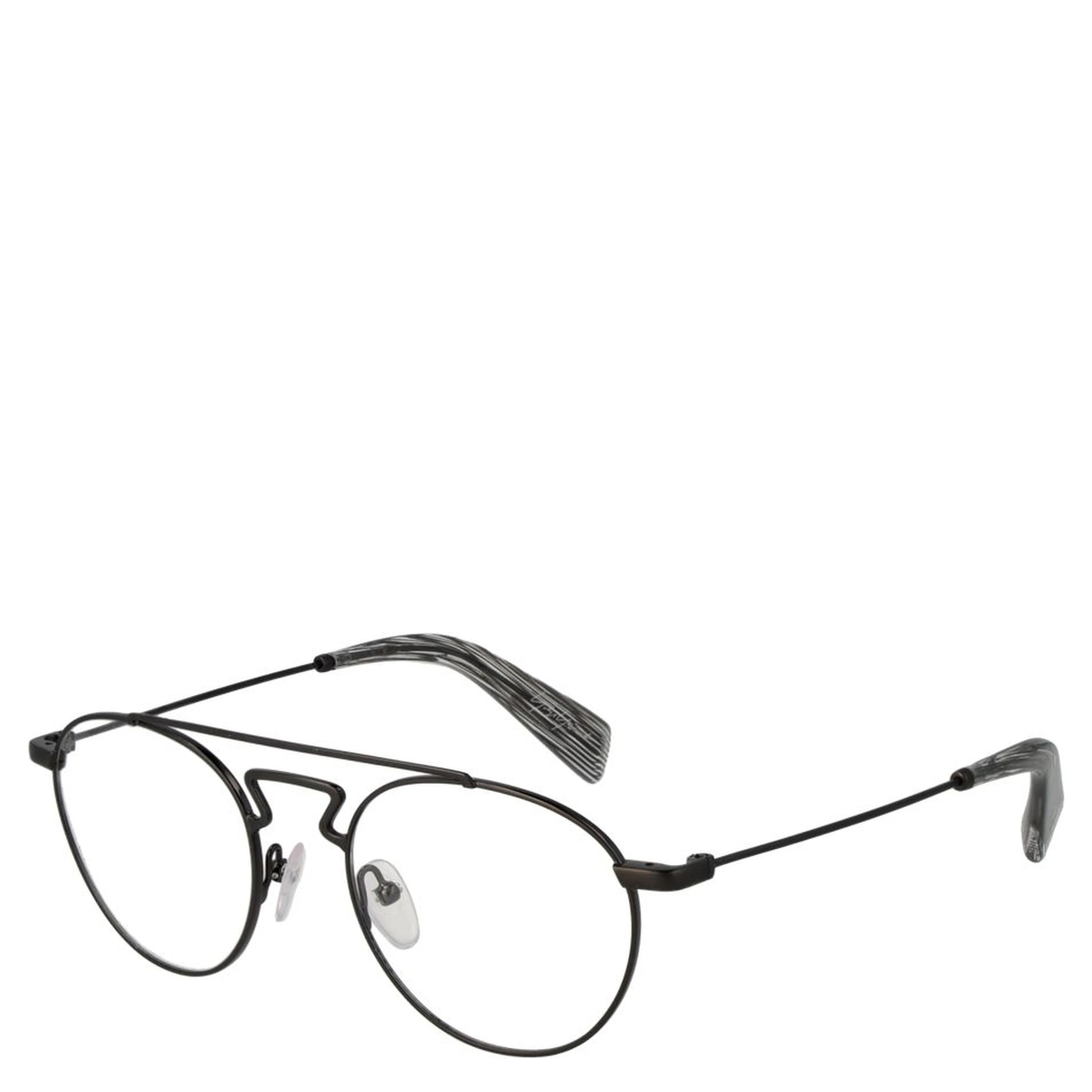 Black Metal Glasses (Frames)