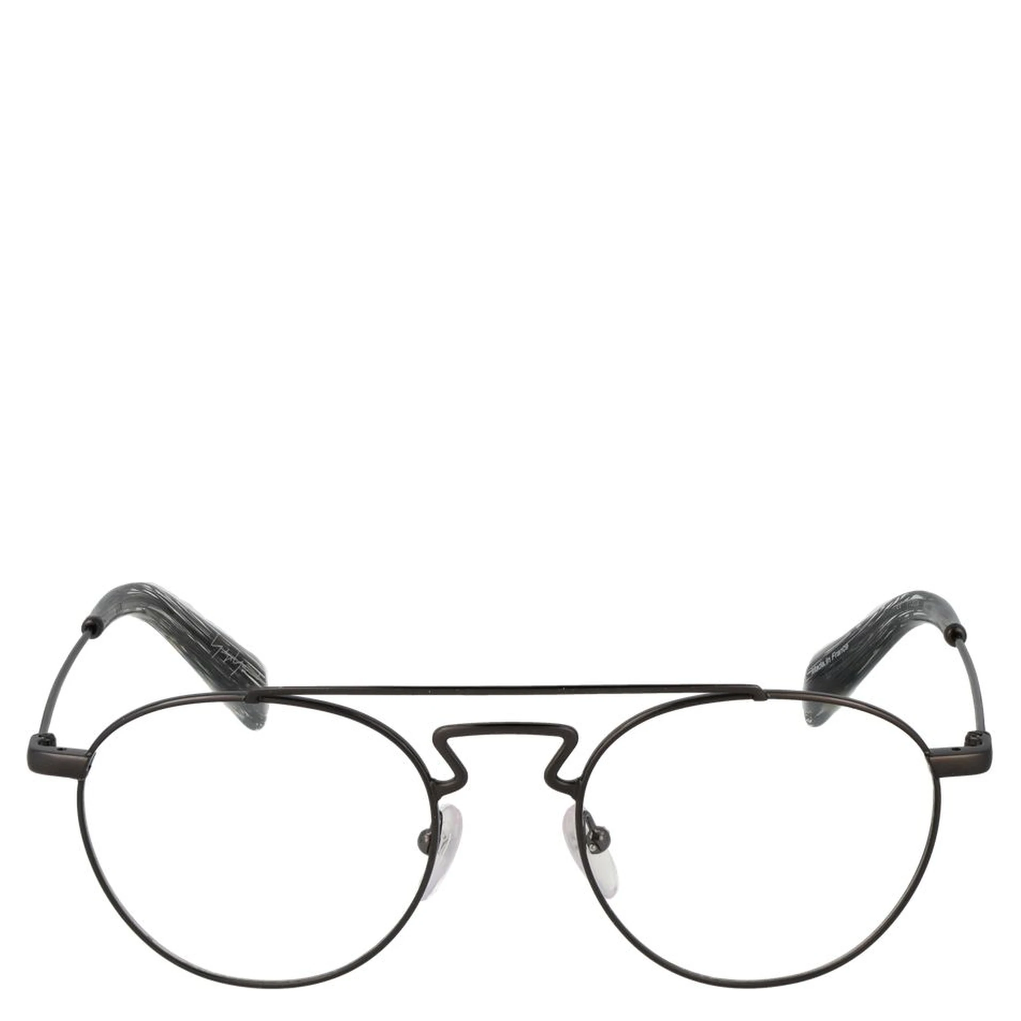 Black Metal Glasses (Frames)