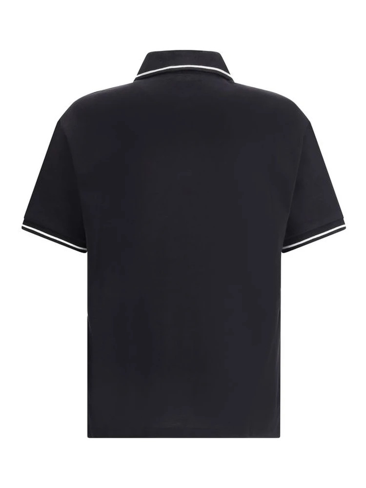 Black Cotton Polo T-Shirt alternative
