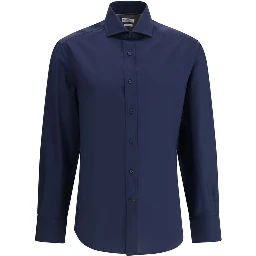 Blue Cotton Shirt