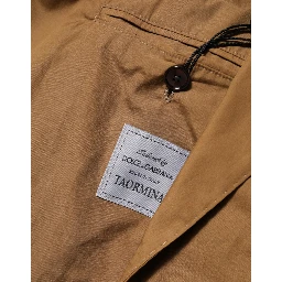 Brown TAORMINA Double-Breasted 2 Piece Suit