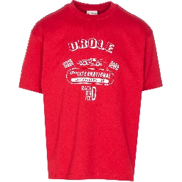 DROLE DE MONSIEUR T-shirts and Polos Red