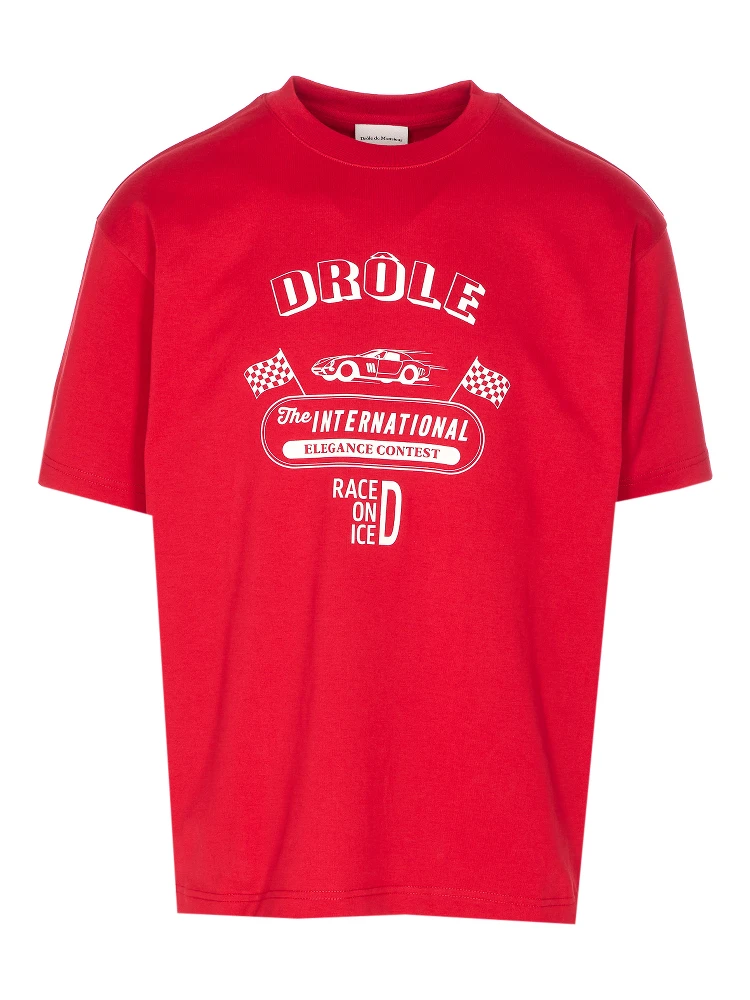 DROLE DE MONSIEUR T-shirts and Polos Red