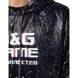 Blue D&G Game Hooded Men Sweatshirt Sweater