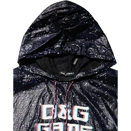 Blue D&G Game Hooded Men Sweatshirt Sweater