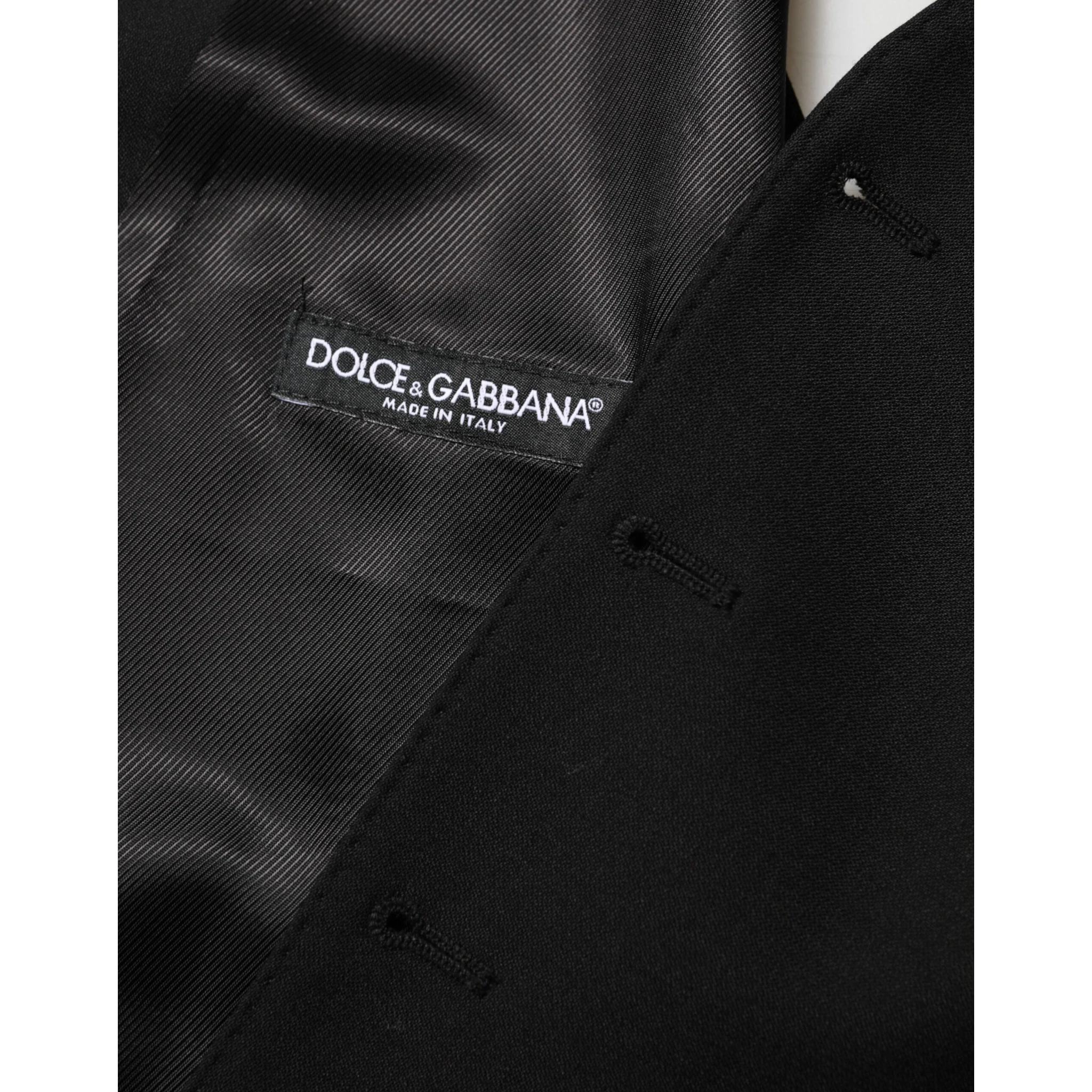Black Wool Dress Formal Men Waistcoat Vest