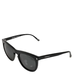 DG4281 Black Round Frame Full Rim Eyewear Sunglasses