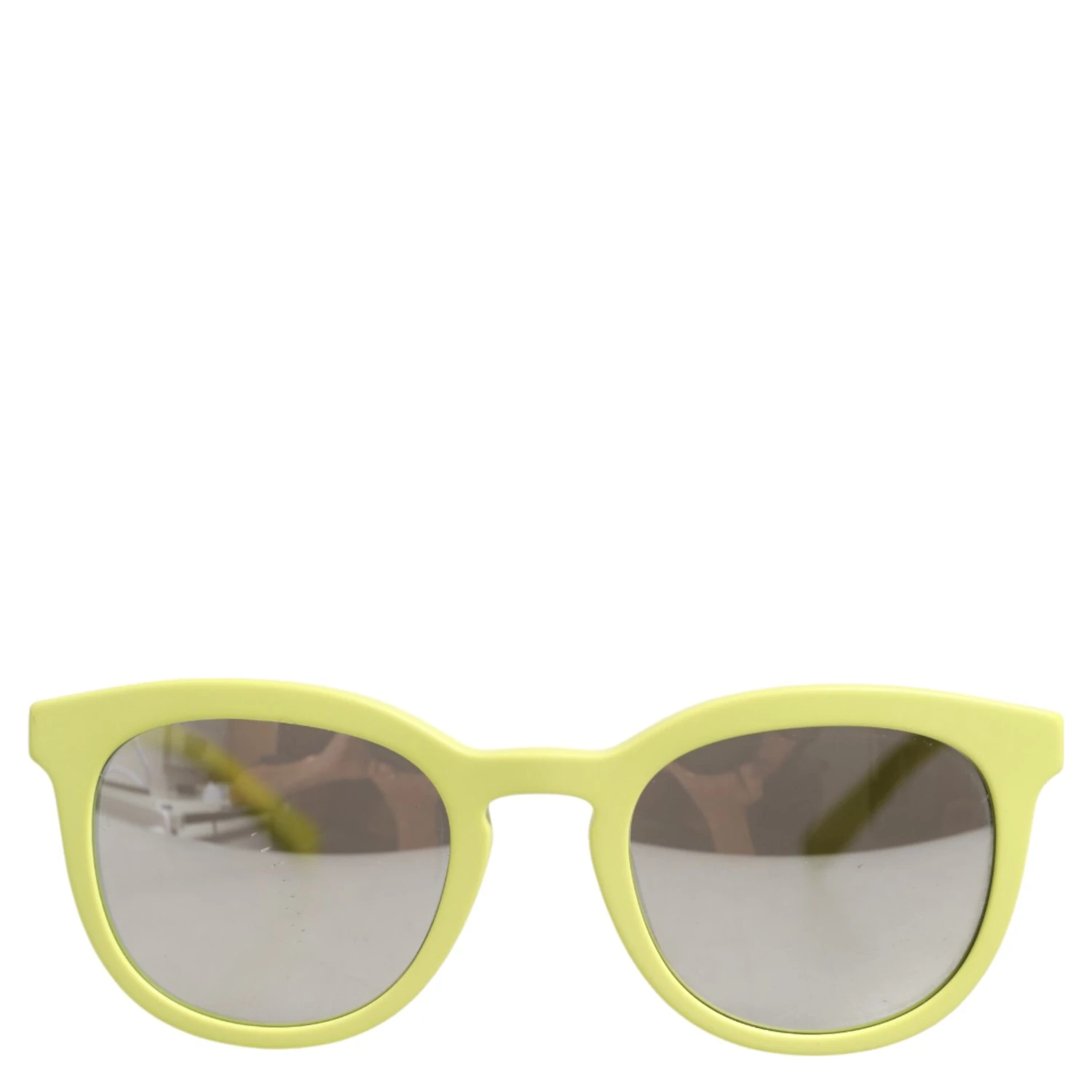 DG4324 Yellow Framed Mirrored Lenses Eyewear Sunglasses