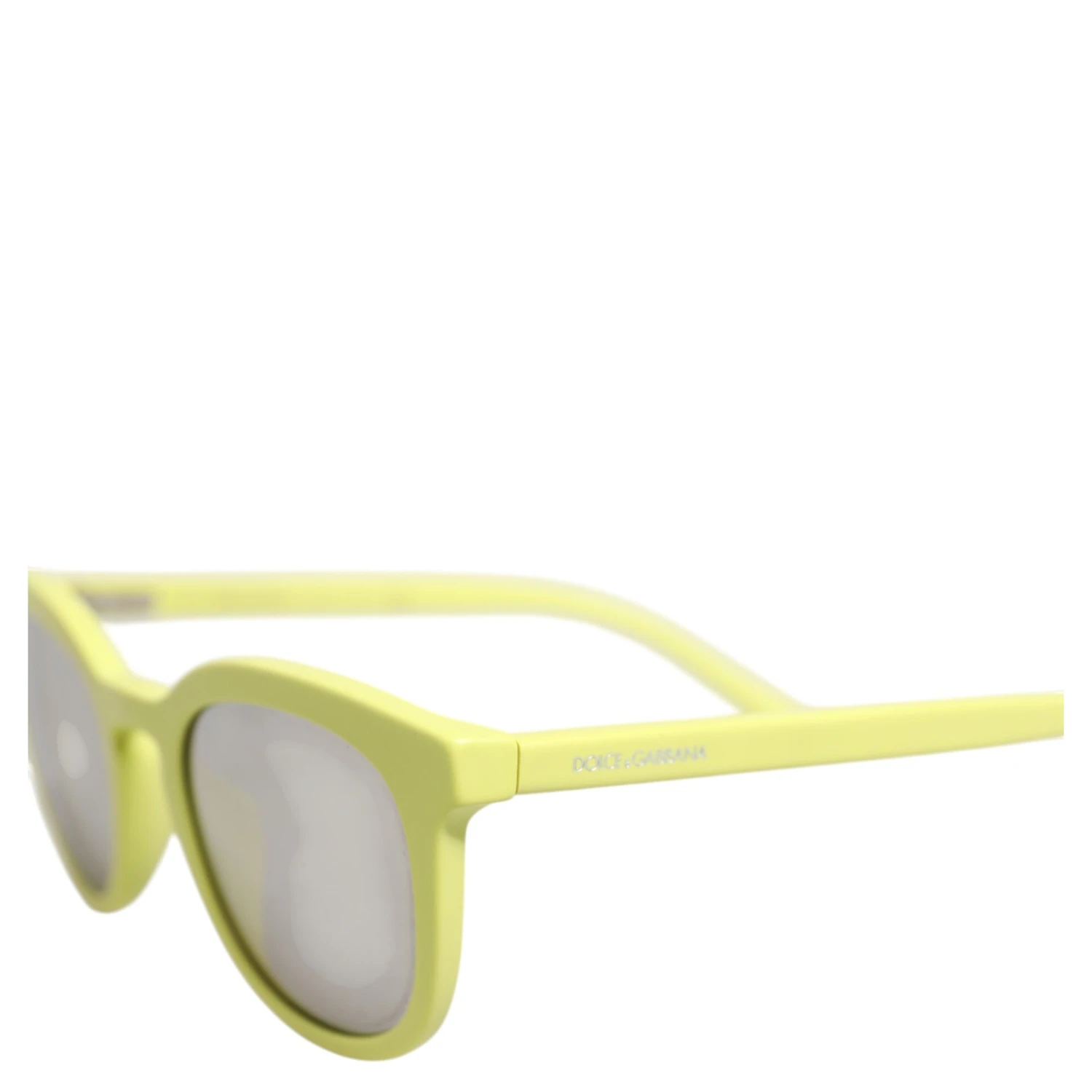 DG4324 Yellow Framed Mirrored Lenses Eyewear Sunglasses