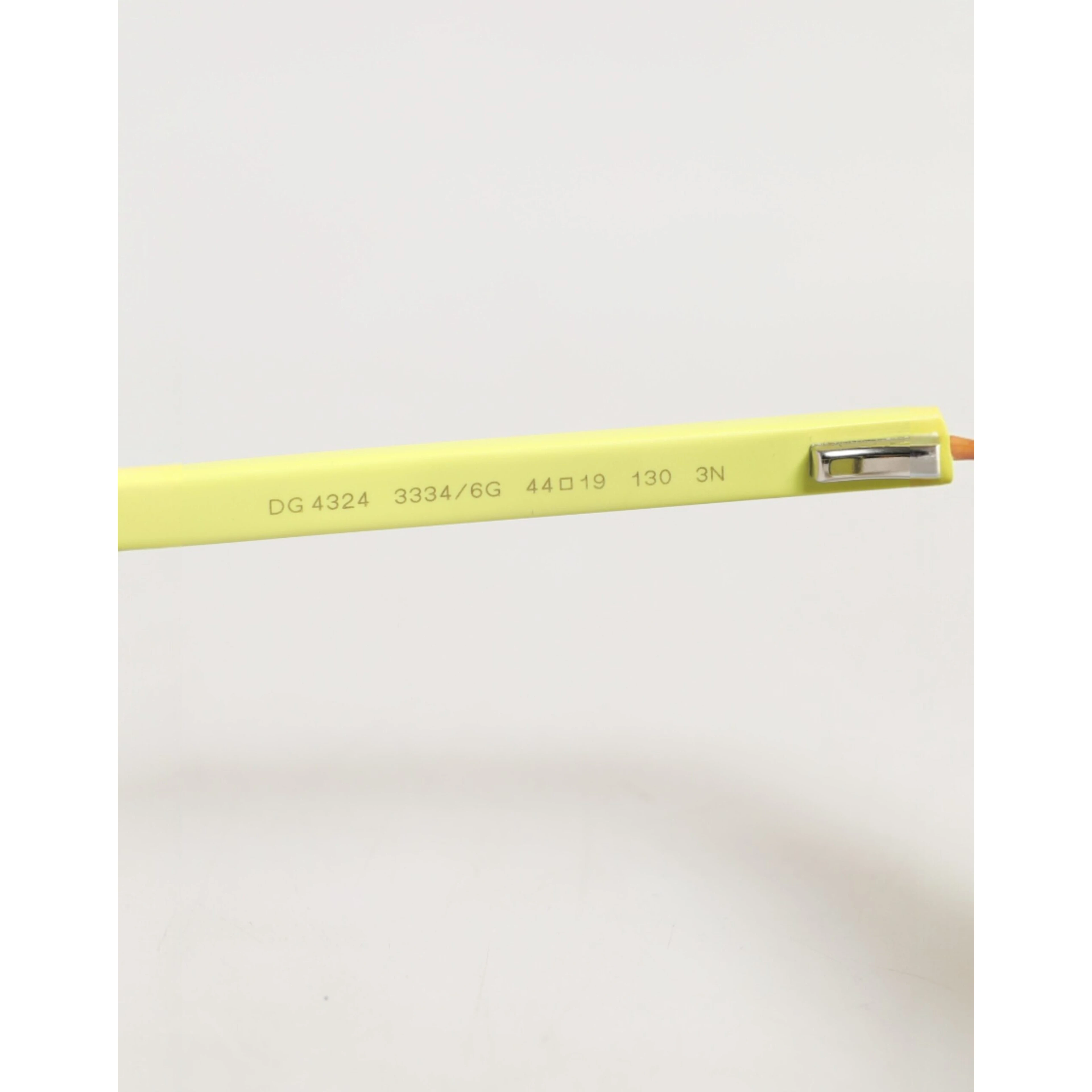 DG4324 Yellow Framed Mirrored Lenses Eyewear Sunglasses