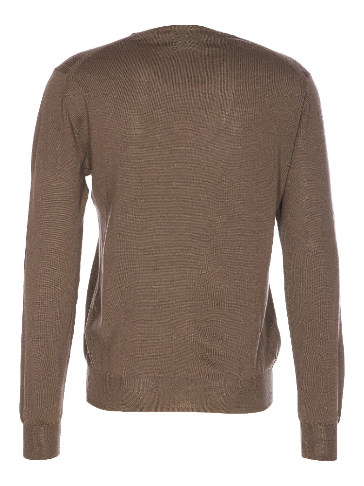 Hosio Sweaters Brown alternative