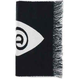 Black Wool Scarf