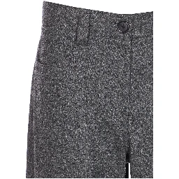 KHAITE Trousers Grey