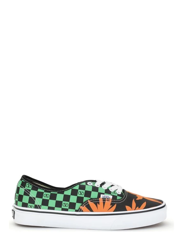 Multicolor Rubber Low Top Sneakers
