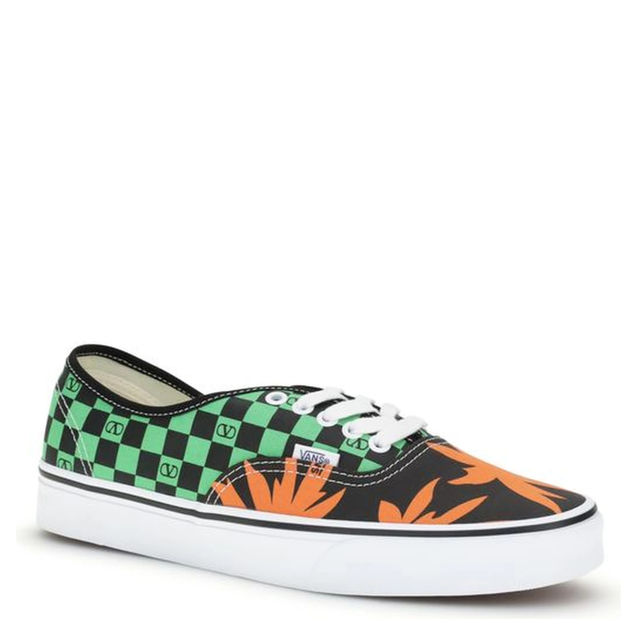 Multicolor Rubber Low Top Sneakers