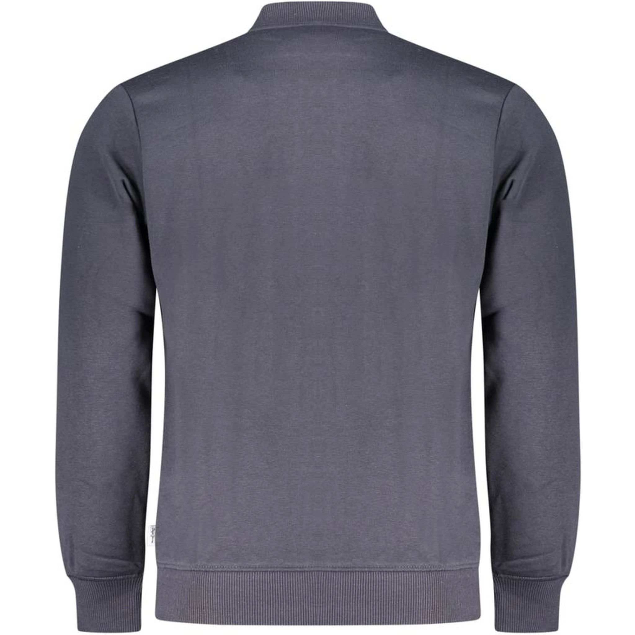 Blue Cotton Men Sweater