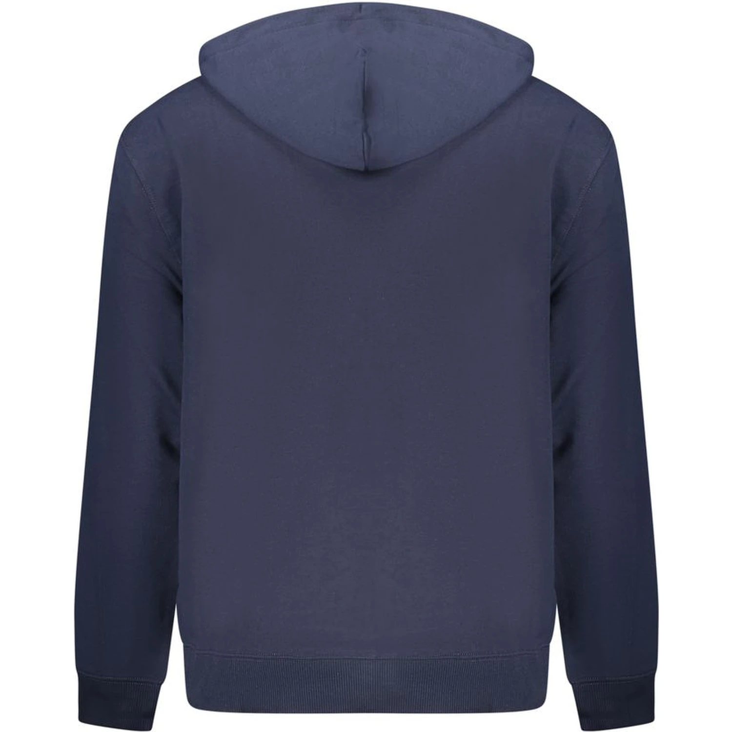 Blue Cotton Men Sweater