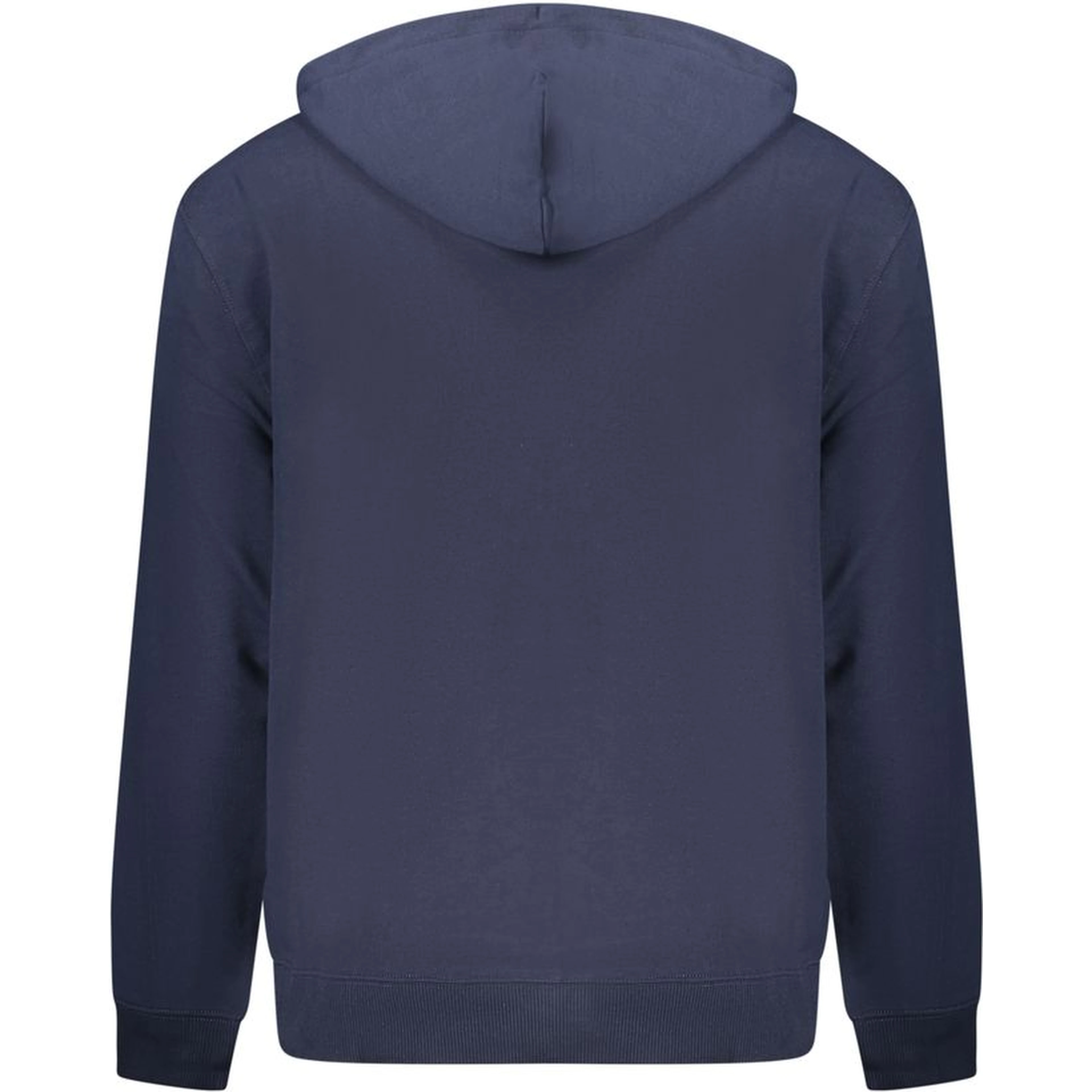 Blue Cotton Men Sweater
