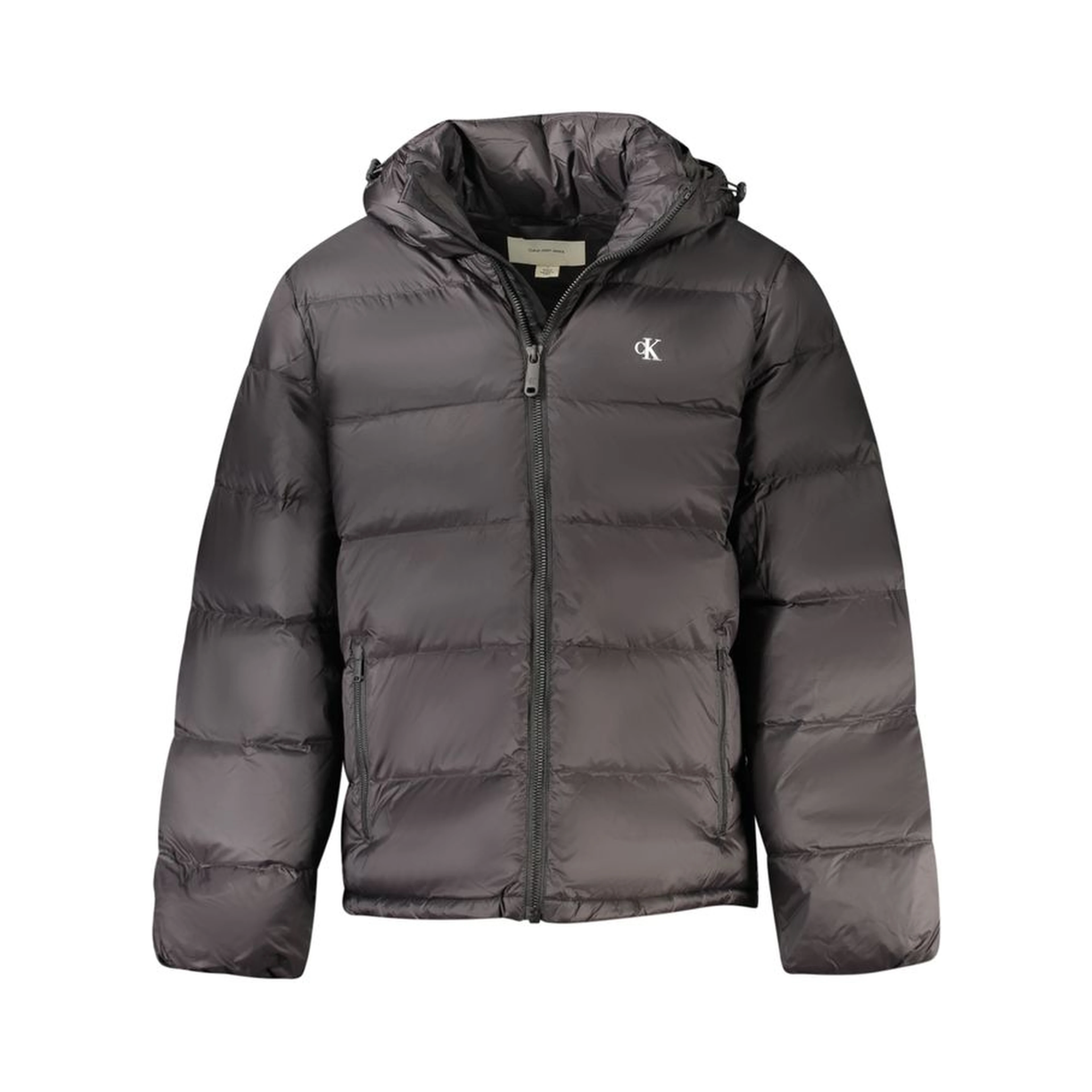 Black Polyamide Men Jacket