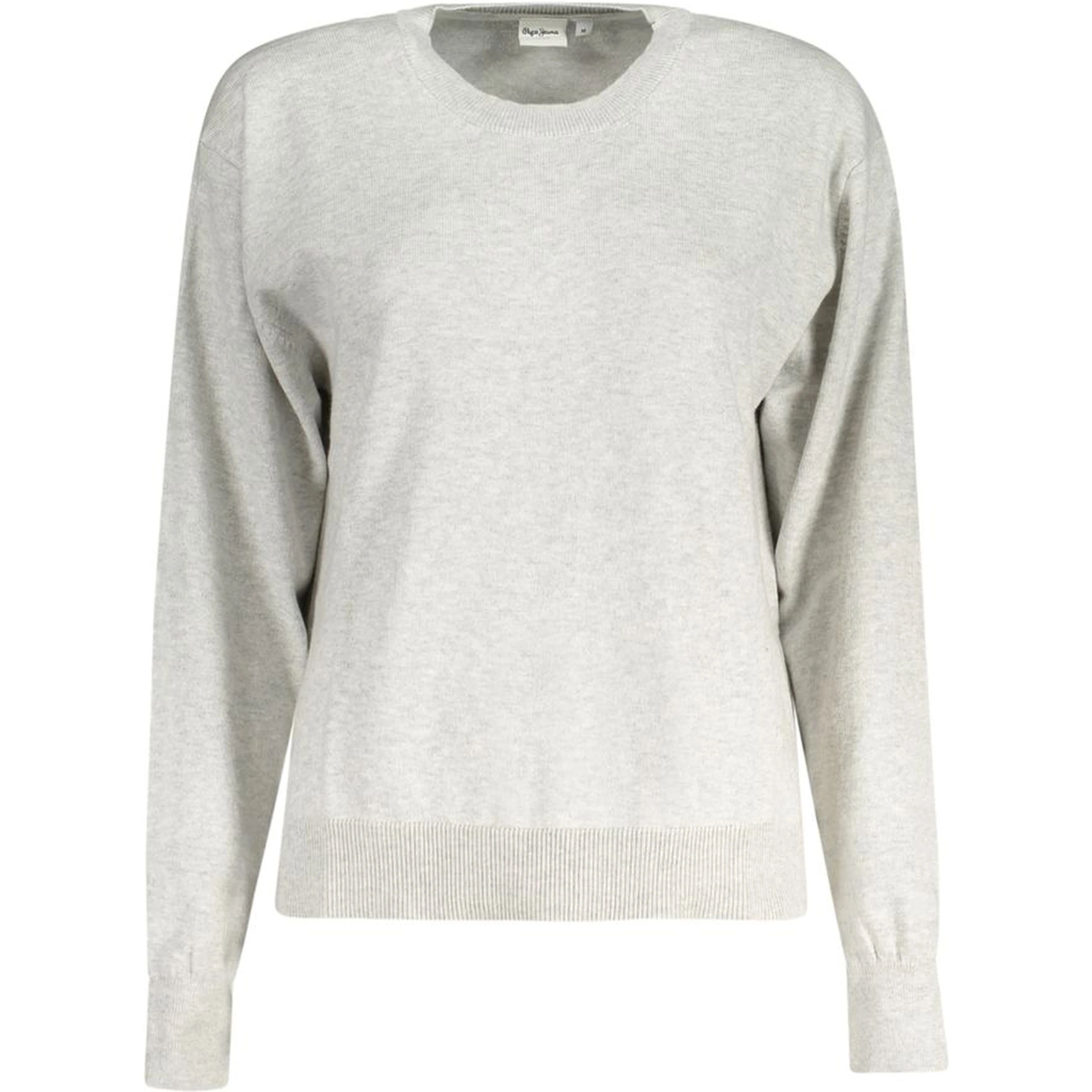 Gray Cotton Women Sweater