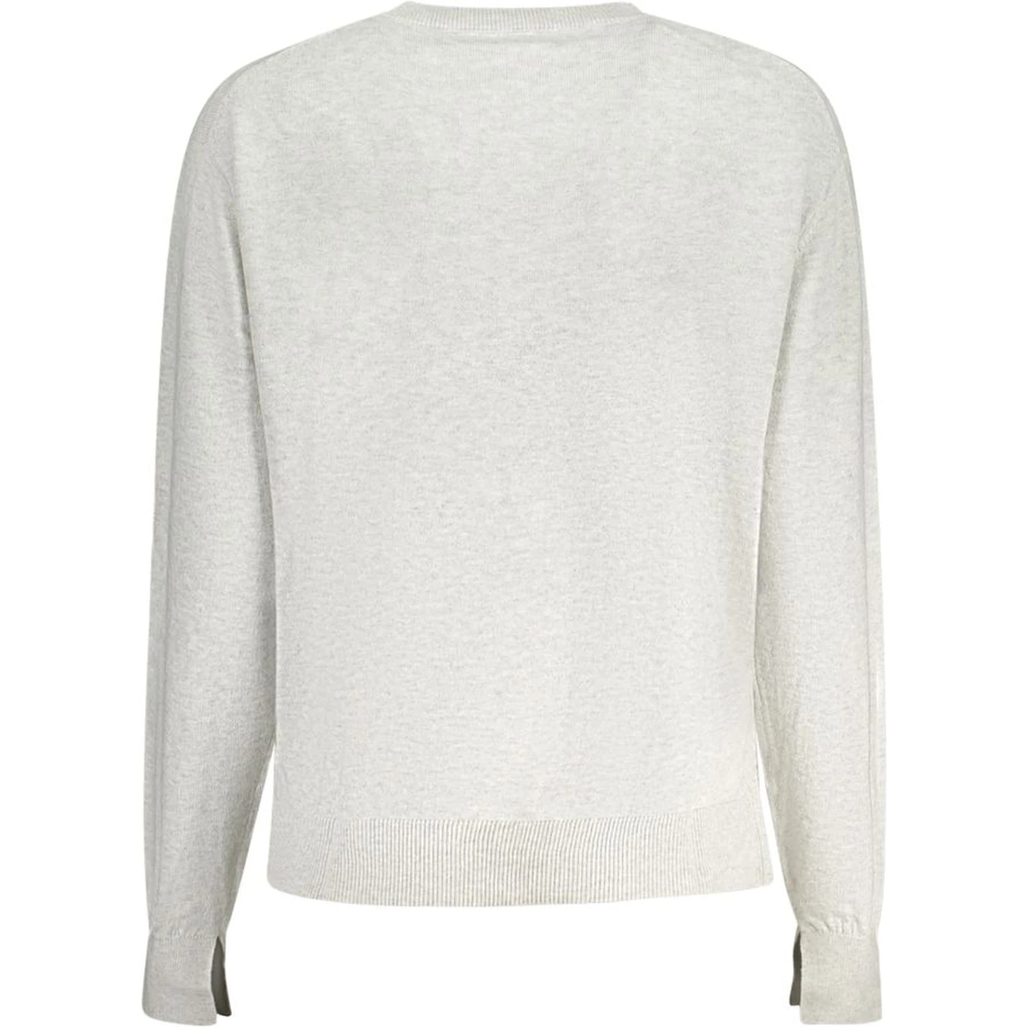 Gray Cotton Women Sweater