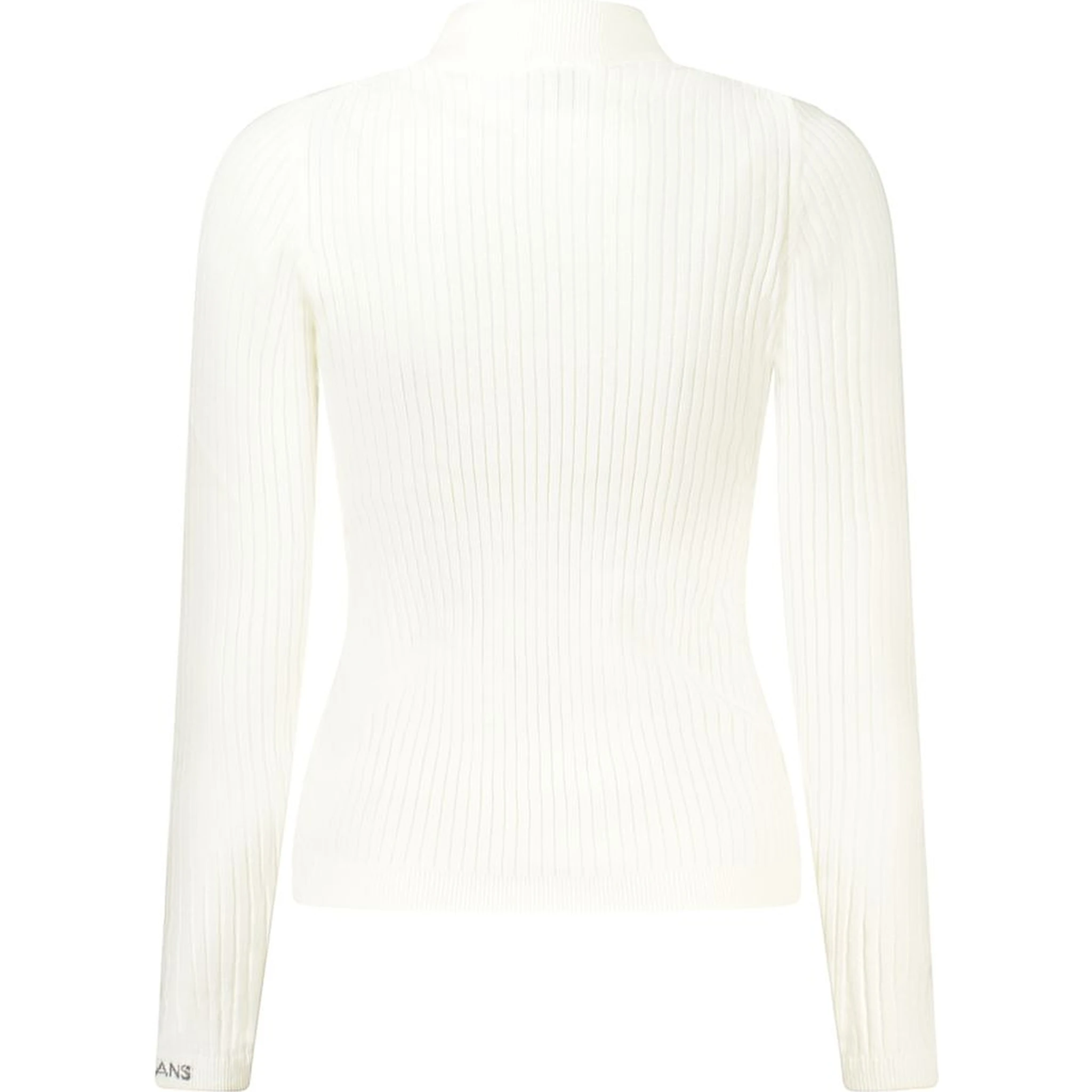 White Cotton Women Sweater