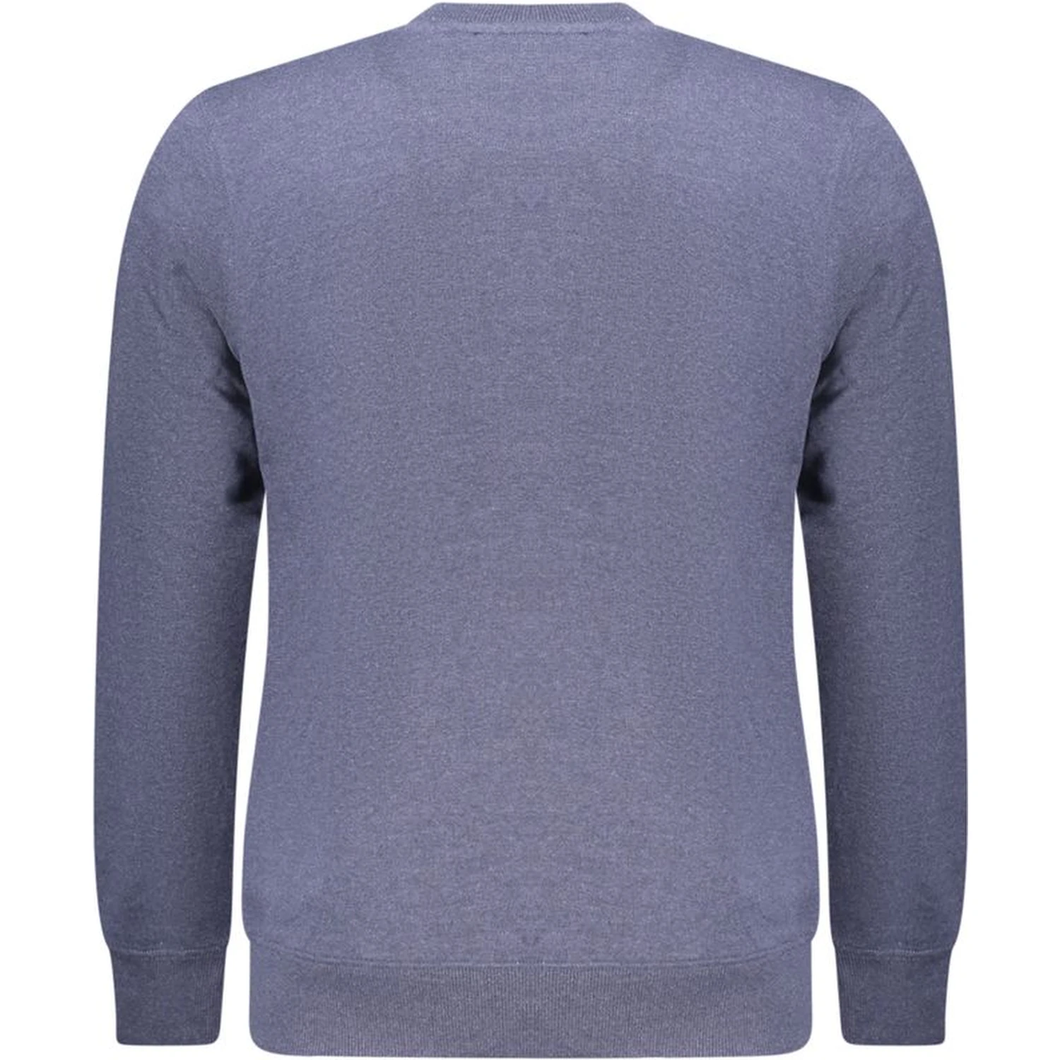 Blue Cotton Men Sweater