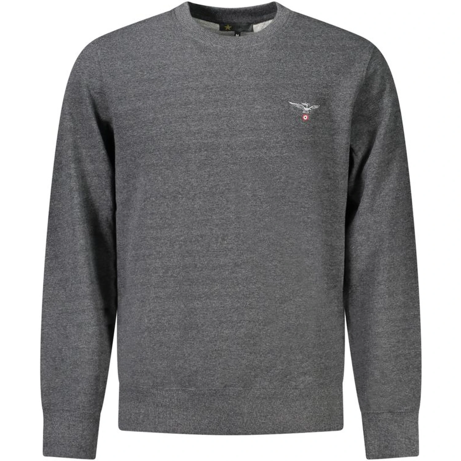 Gray Cotton Men Sweater